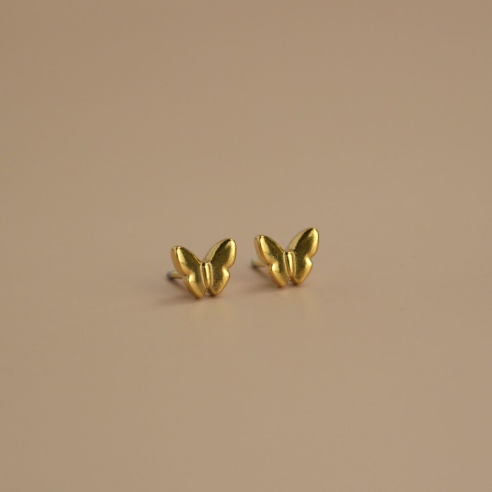 Mini Butterfly Stud Earrings