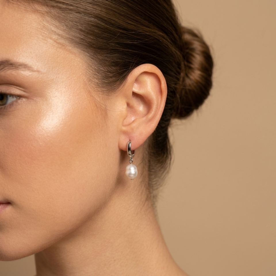 Mini Pearl Drop Earrings